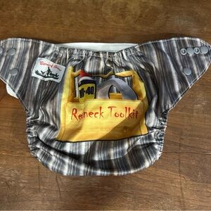 Barnyard Bums Reusable Pocket Cloth Diaper adjustable size